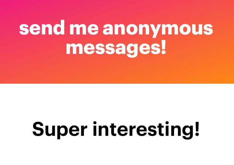 A two-panel meme image with a pink-to-orange gradient background on top and a white background on the bottom. The top panel contains white text, and the bottom panel contains black text.