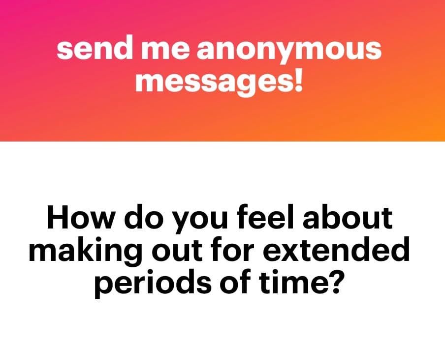 A text-based image with a pink-to-orange gradient header and a white body. The header contains white text, and the body contains black text.