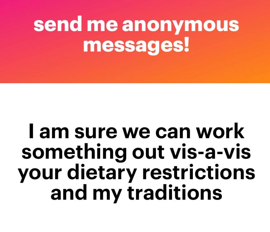 A text-based image with a two-part layout. The top section has a red-to-orange gradient background with white text, and the bottom section has a white background with black text.