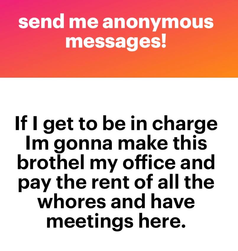 A text-based image with a two-part layout. The top section has a red-to-orange gradient background with white text, and the bottom section has a white background with black text. The image appears to be a screenshot of a social media post or a digital graphic designed to look like one.