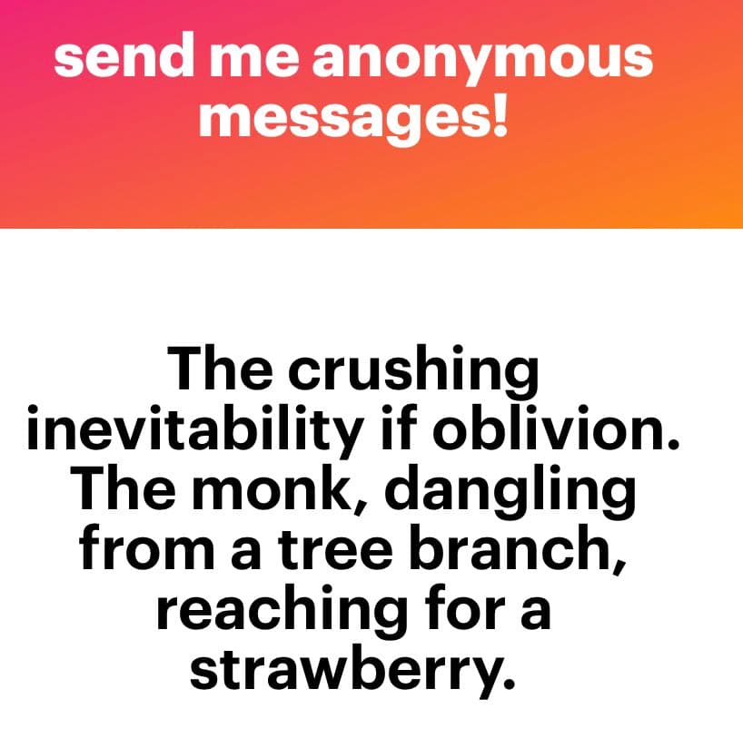A text-based image with a red-to-orange gradient header and a white body. The header contains white text, and the body contains black text on a white background.