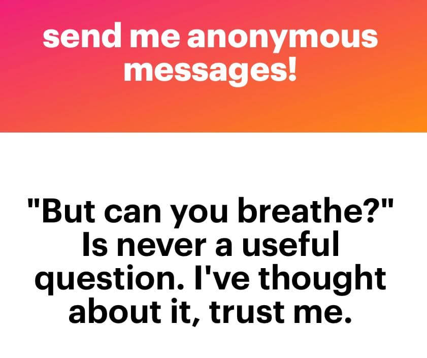A text-based image with a two-part layout. The top section has a red-to-orange gradient background with white text, and the bottom section has a white background with black text.
