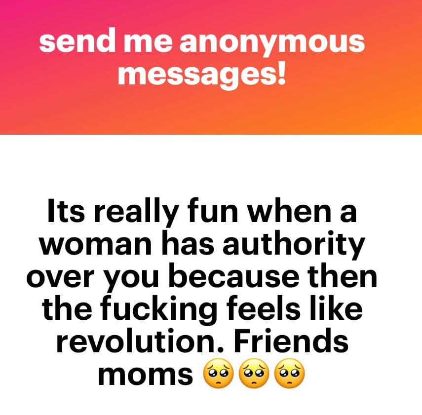 A text-based social media post with a two-part layout. The top section has a red-to-orange gradient background with white text, and the bottom section has a white background with black text and emoji.
