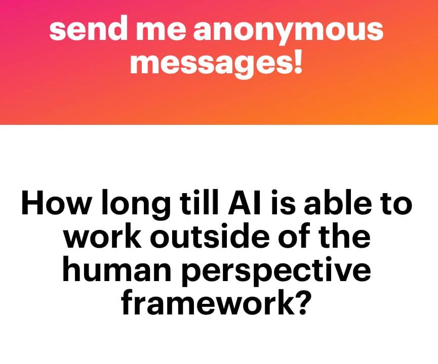 A text-based image with a two-part layout. The top section has a red-to-orange gradient background with white text, and the bottom section has a white background with black text.