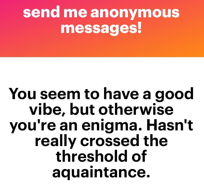 A text-based image with a two-part layout. The top section has a red-to-orange gradient background with white text, and the bottom section has a white background with black text.