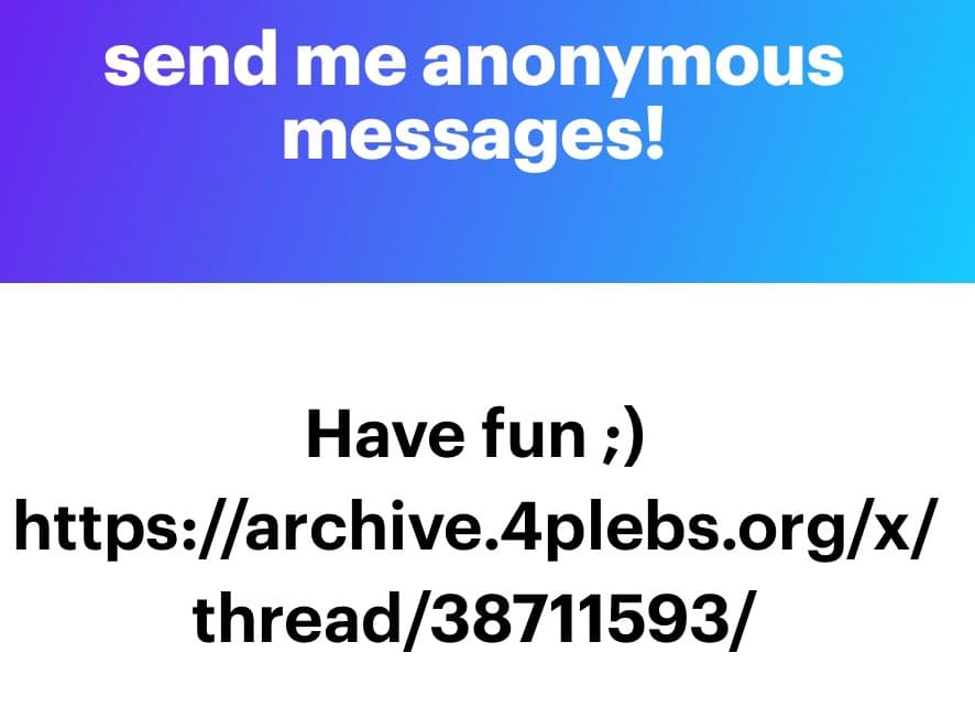 A text-based graphic with a blue gradient top section and a white bottom section. The top section contains white text, while the bottom section contains black text on a white background.