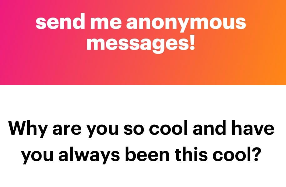 A text-based image with a pink-to-orange gradient header and a white body. The header contains white text, and the body contains black text on a white background.