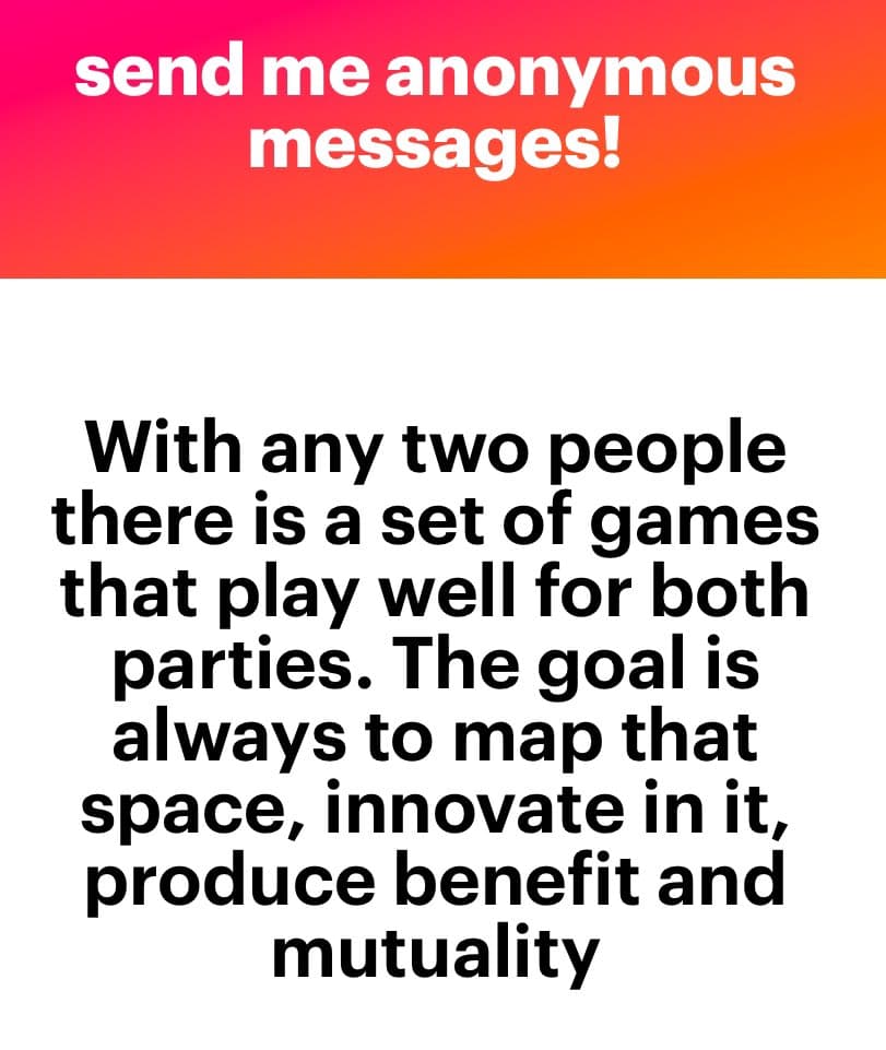 A text-based image featuring a red and orange gradient header with white text, followed by a white section with black text.